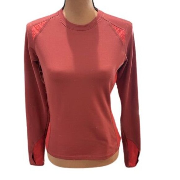 The North Face Tops - The North Face Long Sleeve Running Shirt in Burgundy – Size Small